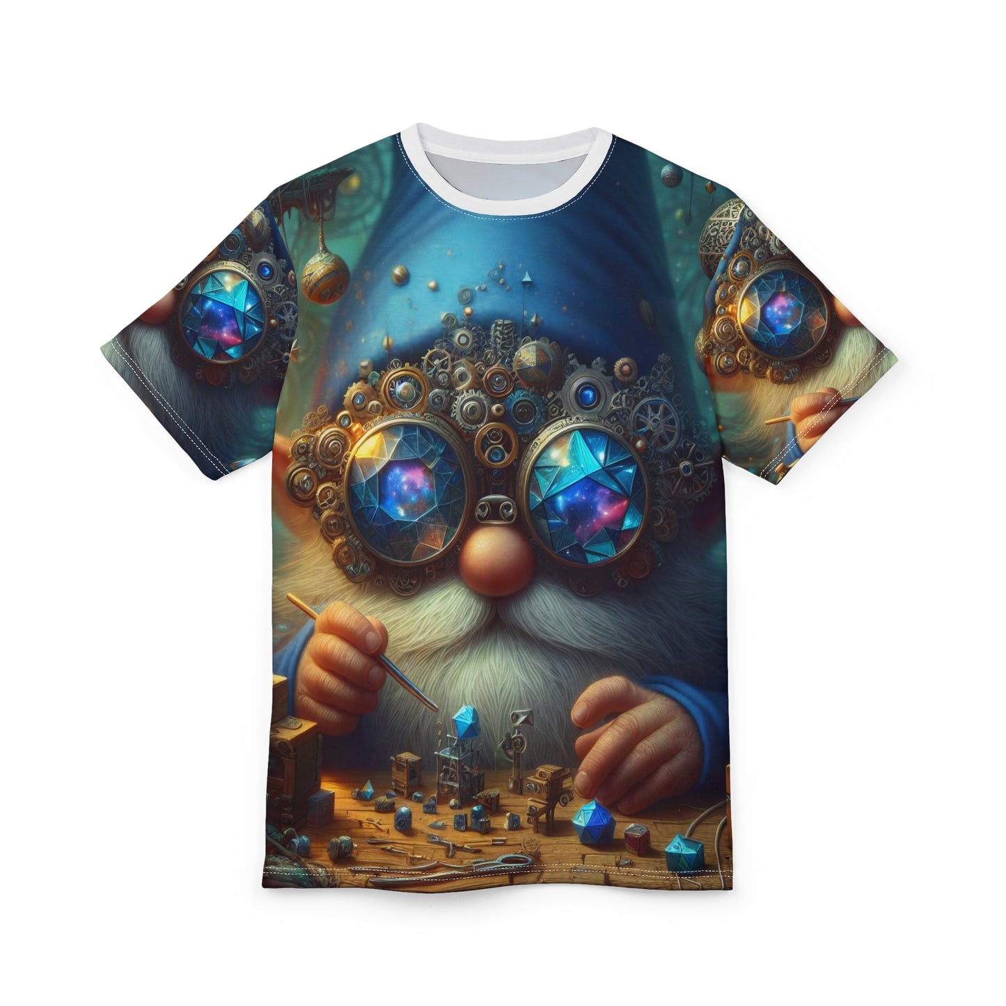 Camiseta | Estampado completo | Camiseta unisex | Fantasía Nórdica | Tomte Alquimista