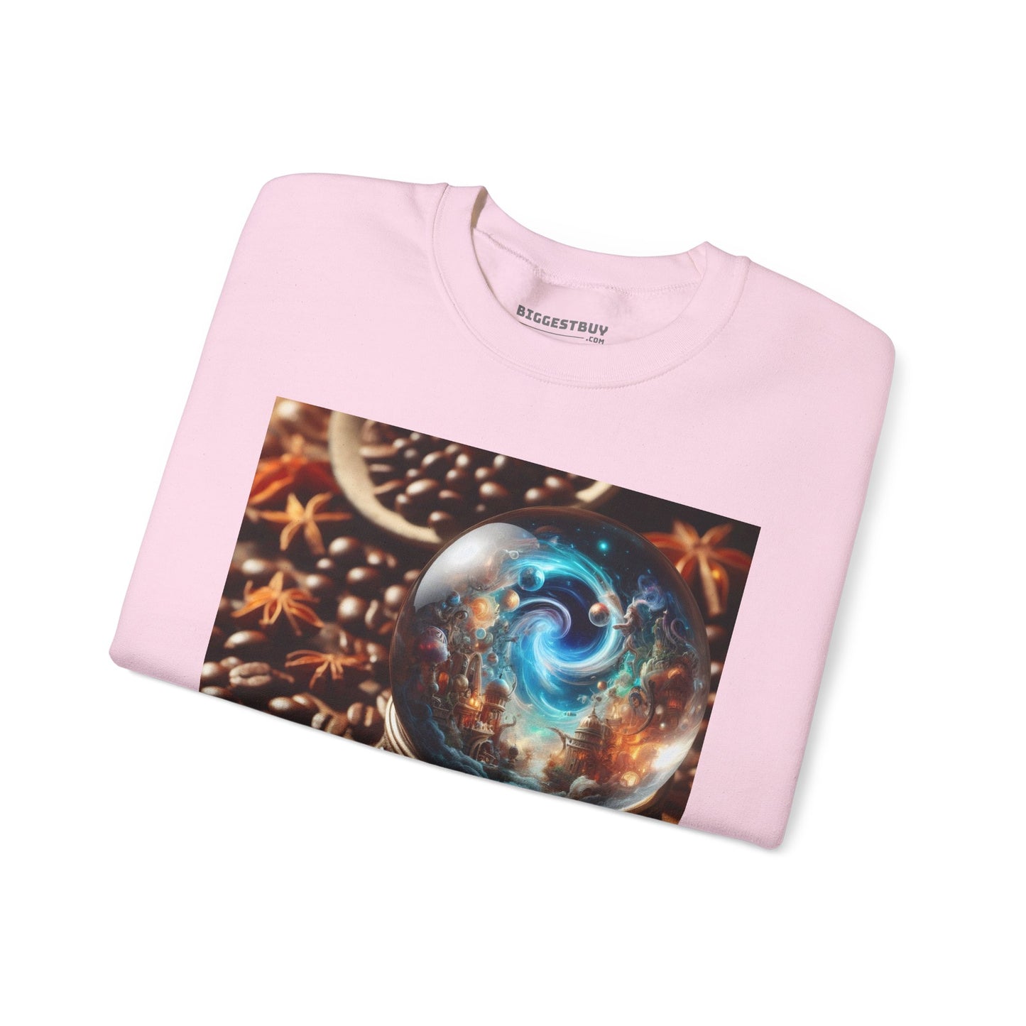 Felpa | Unisex | Girocollo | Misto pesante | Cosmologia Nordica | Globo Magico
