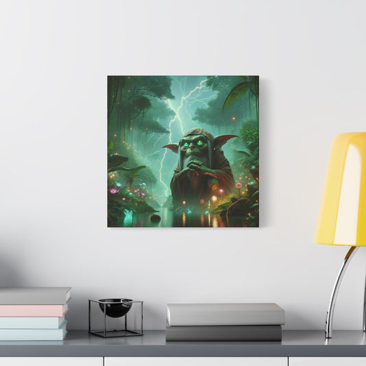Canvas | Matte | Shamanic Fantasy | Boggart | Goblin