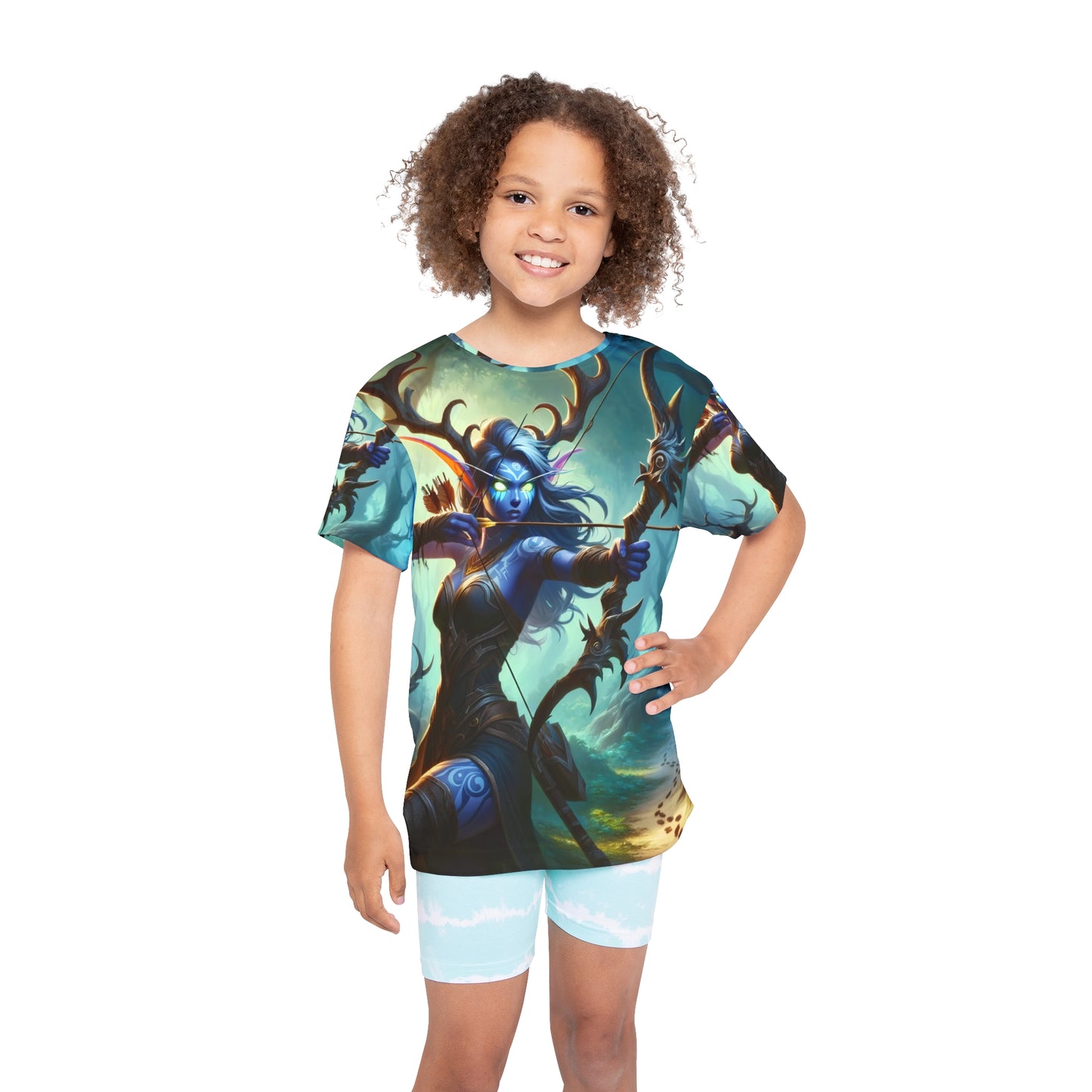 سپورٹس جرسی | بچے | جنگلی فینٹسی | روحانی شکاری