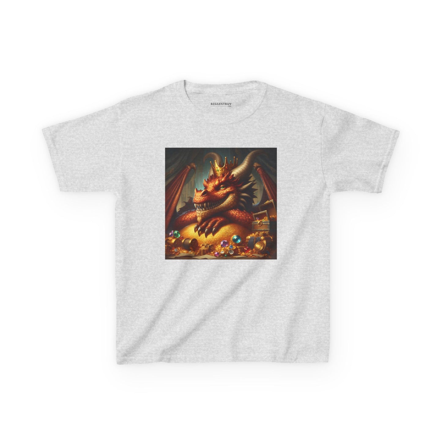 T-Shirt | Koszulka dziecięca | Ciężka bawełna | Nordycka Mitologia | Fafnir | Smok