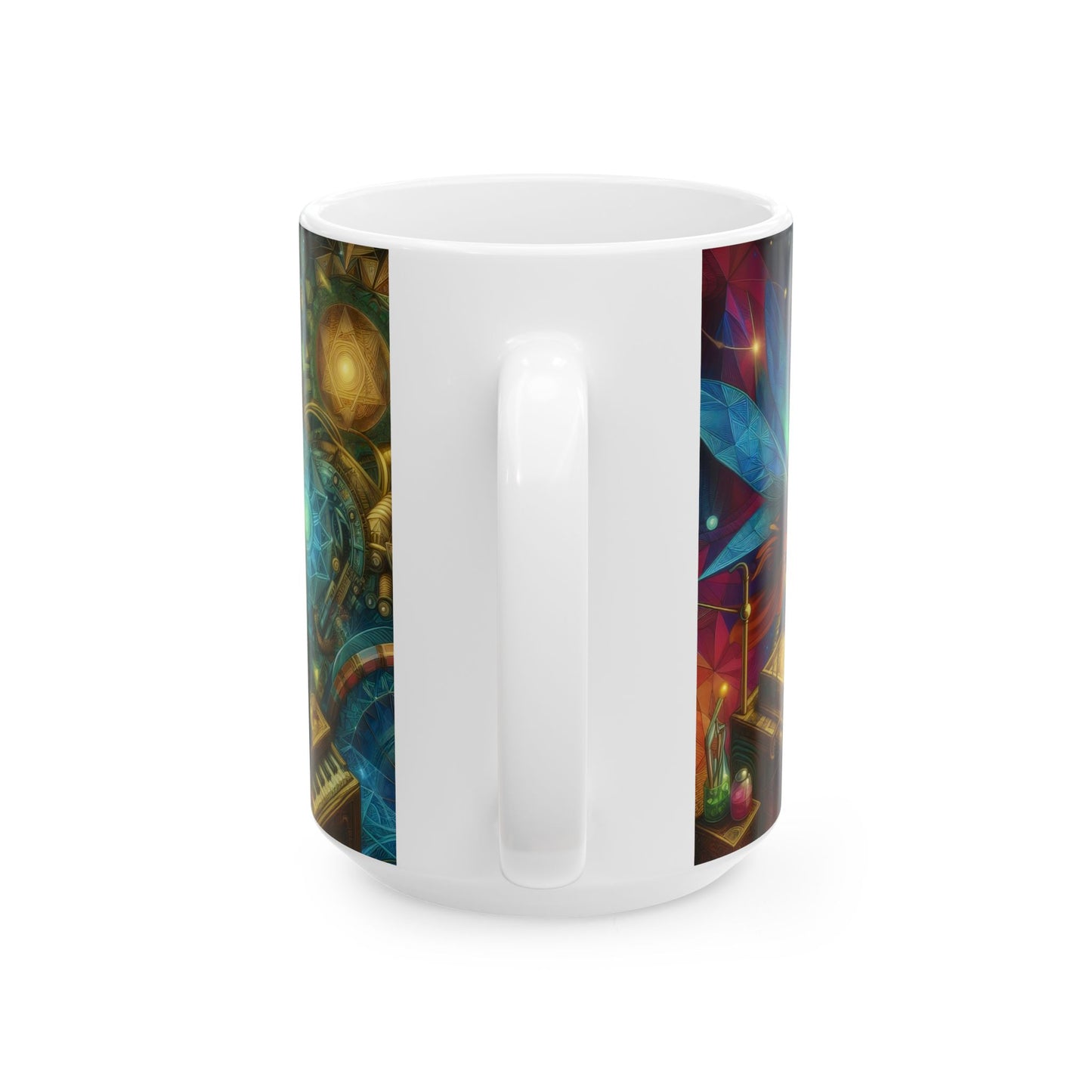 Tazza | Ceramica | Bianca | Fantasia Eterea | Sylph Mistico