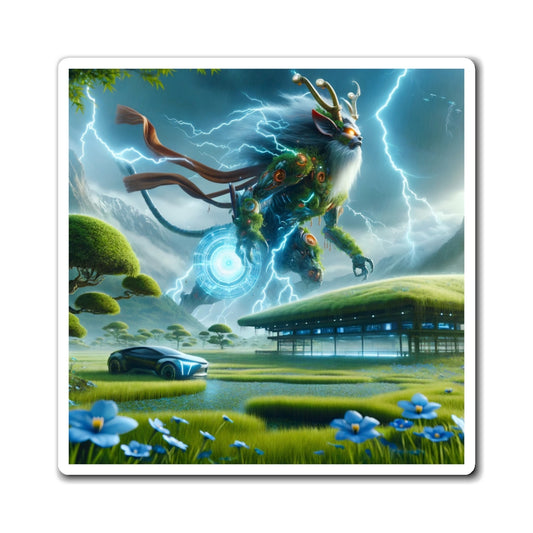 Magnet | Vinyl | Techno-Fantasy | Electric Kirin