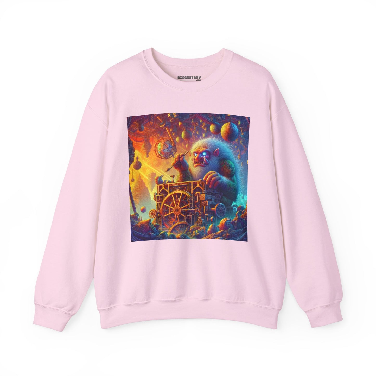 Bluza dresowa | Unisex | Okrągły dekolt | Gruba mieszanka | Mitologia Arktyczna | Mechanik Lodu
