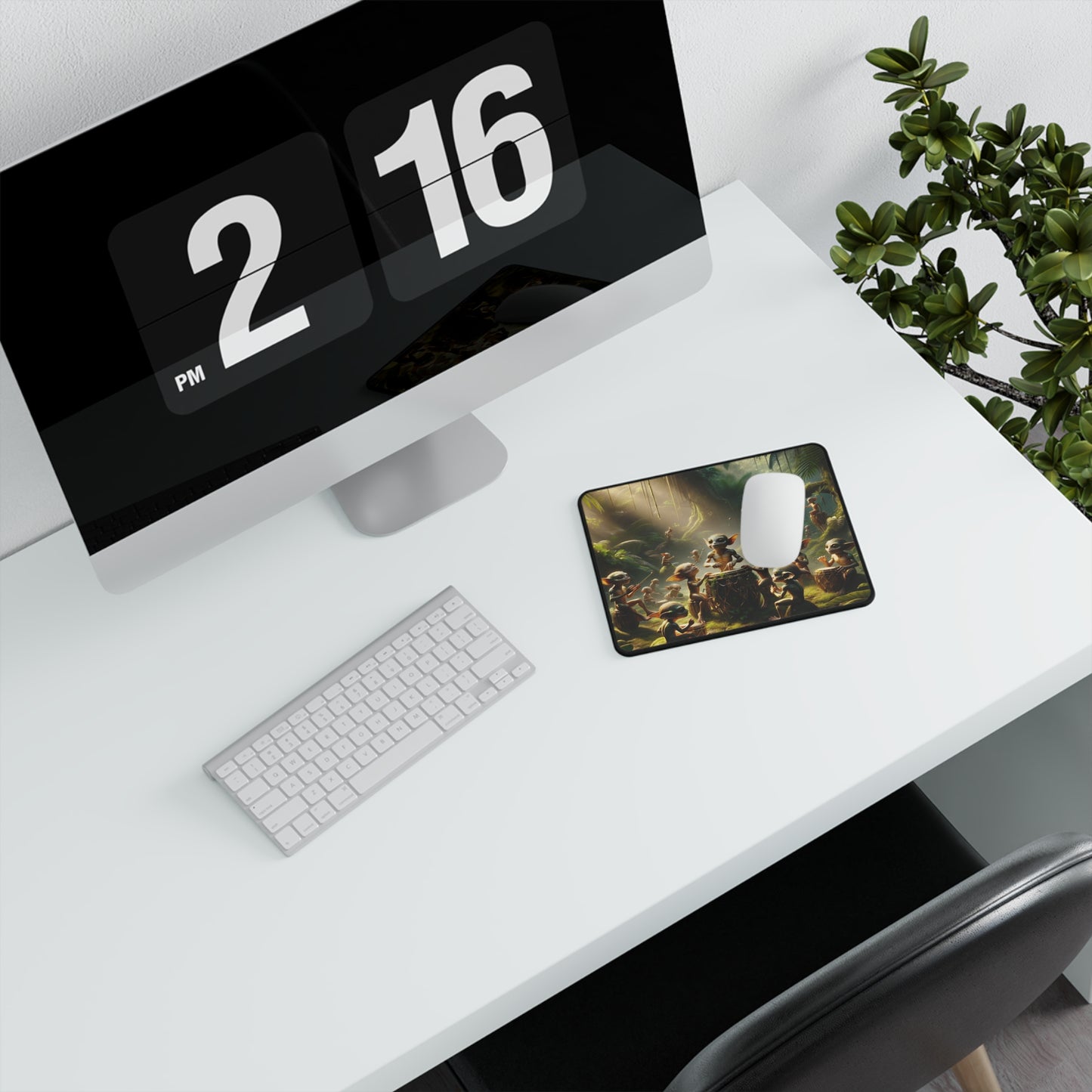 لوحة ماوس | فانتازيا الغابة | أرواح الطبيعة | طبالين