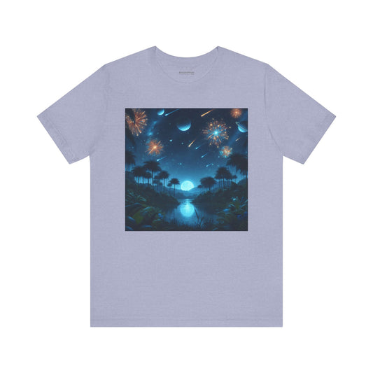 T-shirt | Unisex | Jersey T-shirt | Korte mouw | Kosmische Fantasie | Astralagos