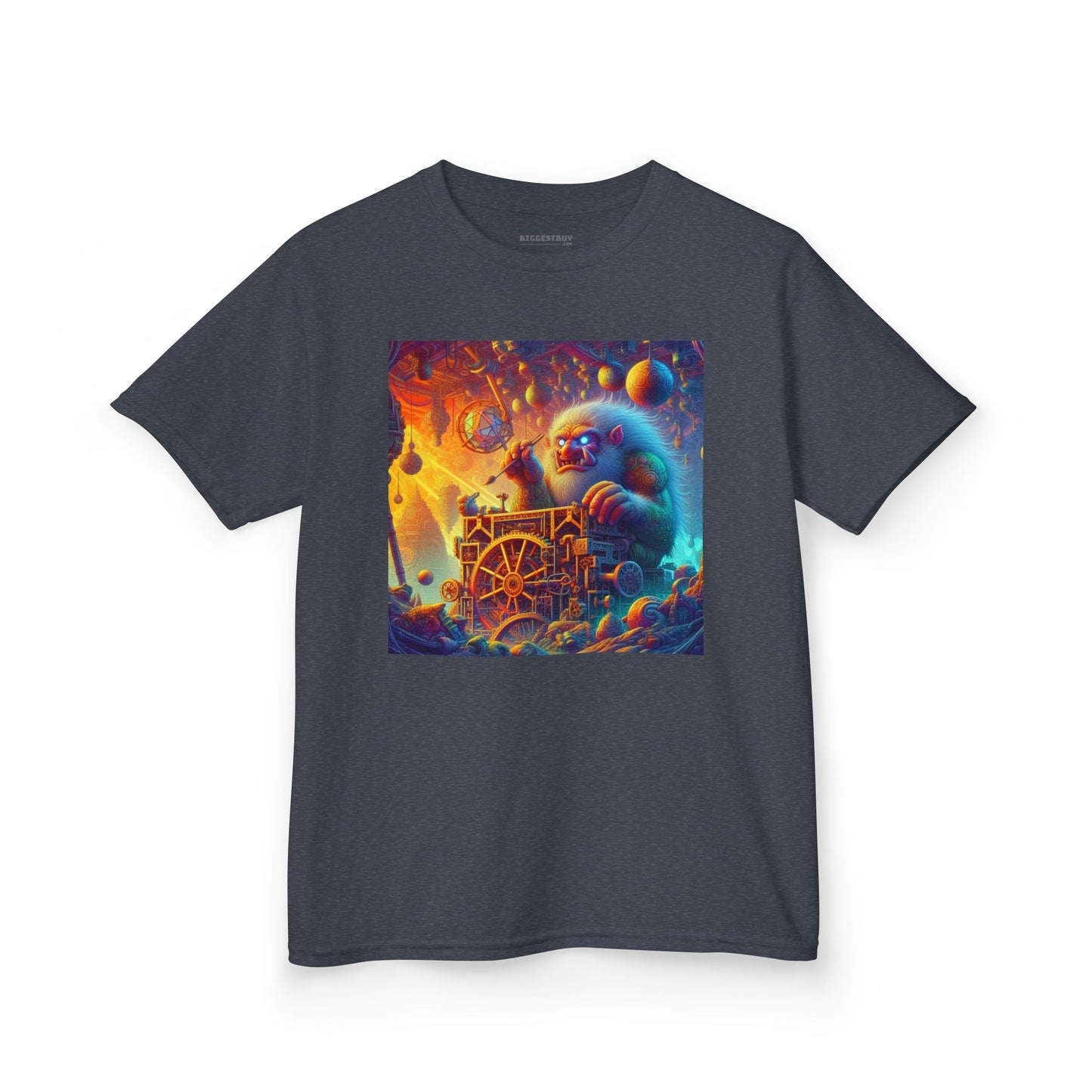 T-Shirt | Koszulka dziecięca | Ciężka bawełna | Mitologia Arktyczna | Mechanik Lodu