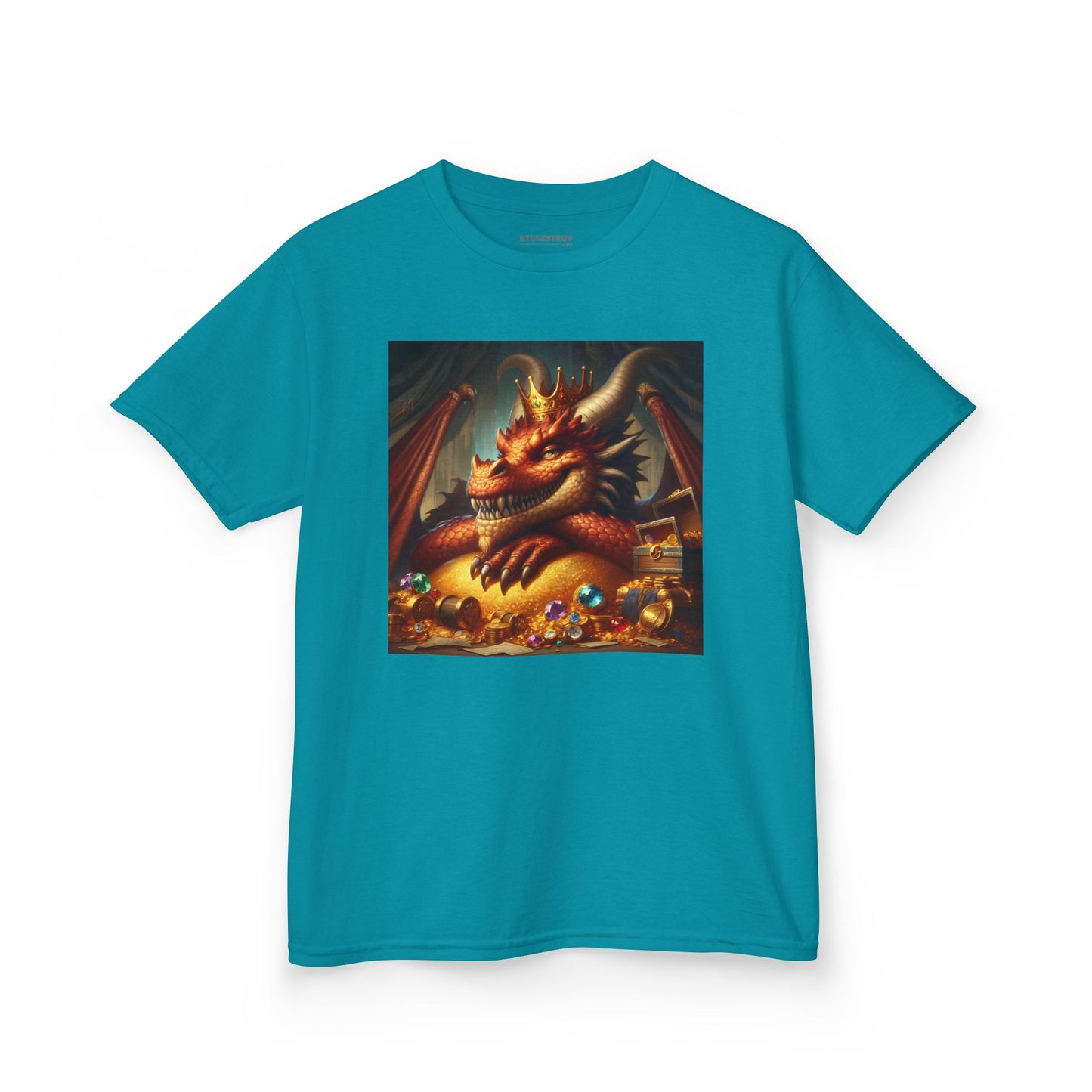 T-Shirt | Koszulka dziecięca | Ciężka bawełna | Nordycka Mitologia | Fafnir | Smok
