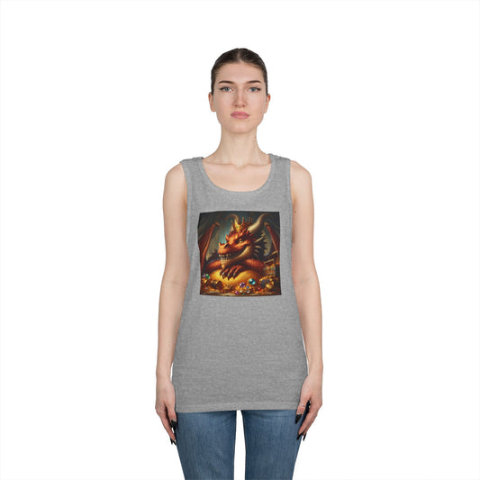 Podkoszulek | Unisex | Ciężka bawełna | Nordycka Mitologia | Fafnir | Smok