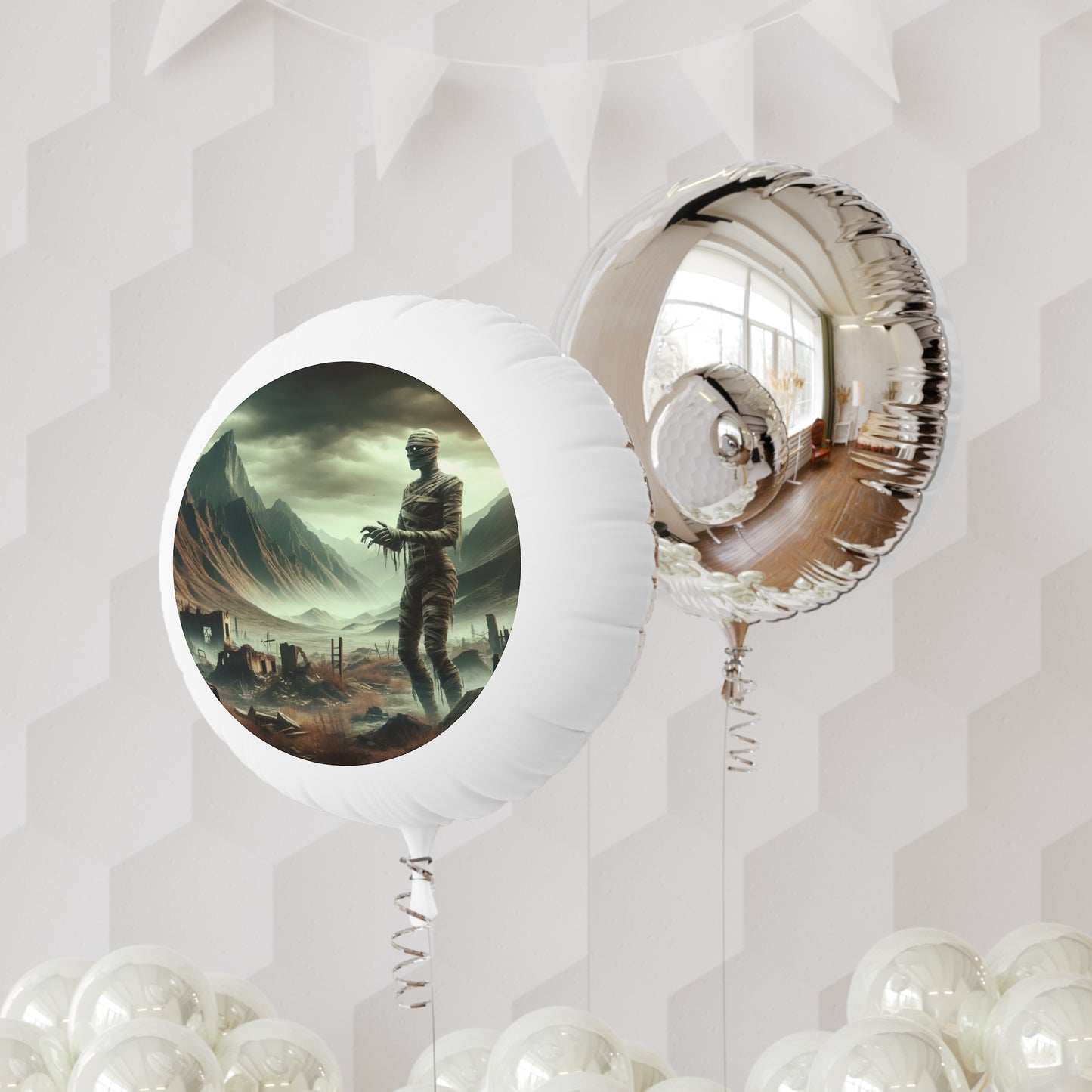Ballon | Helium | Mylar | Egyptische horror | Mummie-verschijning