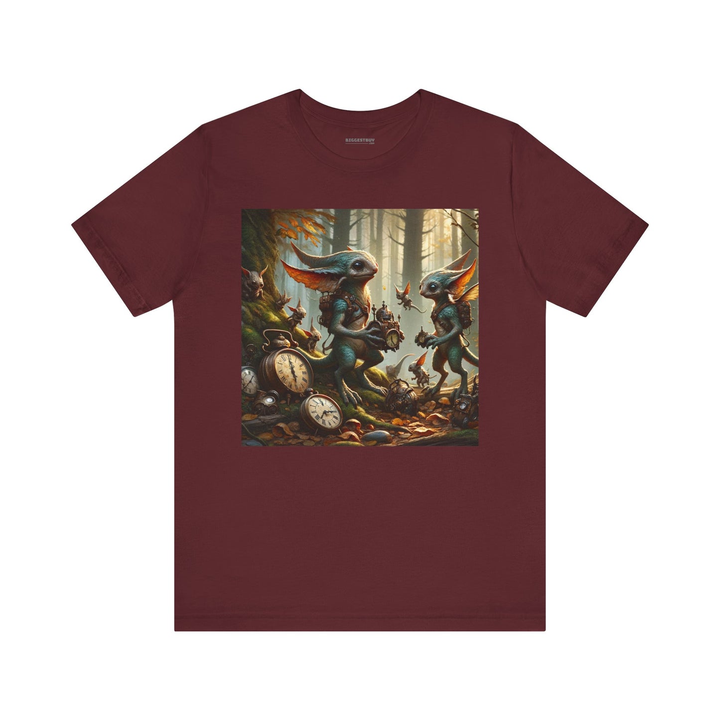 T-shirt | Unisex | Maglietta in jersey | Manica corta | Mitologia Celtica | Pooka | Foresta