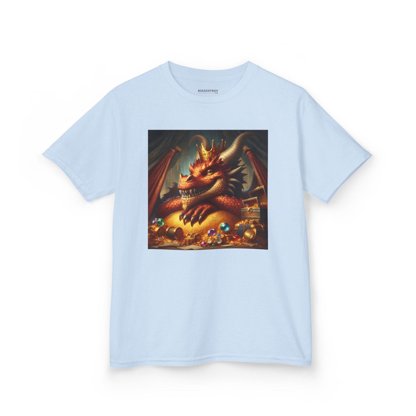 T-Shirt | Koszulka dziecięca | Ciężka bawełna | Nordycka Mitologia | Fafnir | Smok