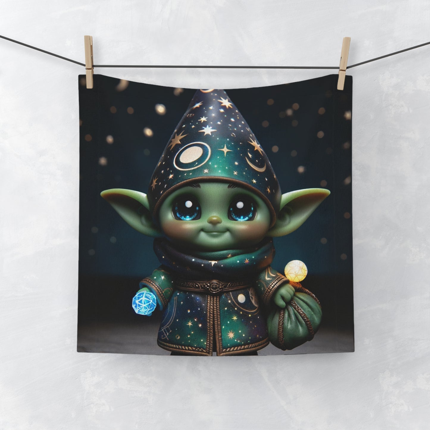 تولیہ | چہرے کا تولیہ | فینٹسی گوبلین | جادوئی دنیا | مجسمہ