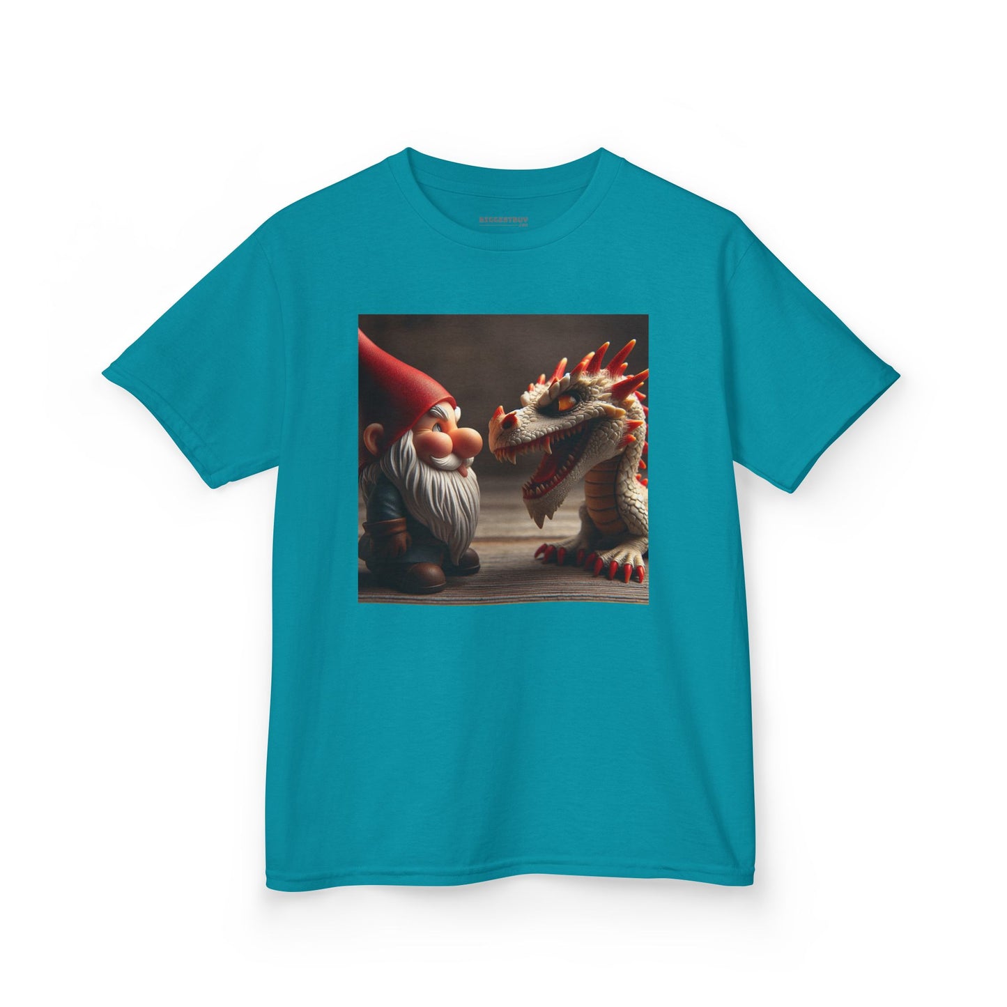 T-Shirt | Kaos Anak | Katun Tebal | Fiksi Mitos | Gnome dan Naga Timur