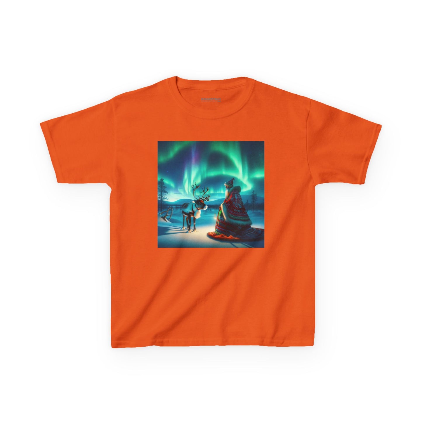 Camiseta | Camiseta Infantil | Algodão Pesado | Misticismo Nórdico | Xamã Sami