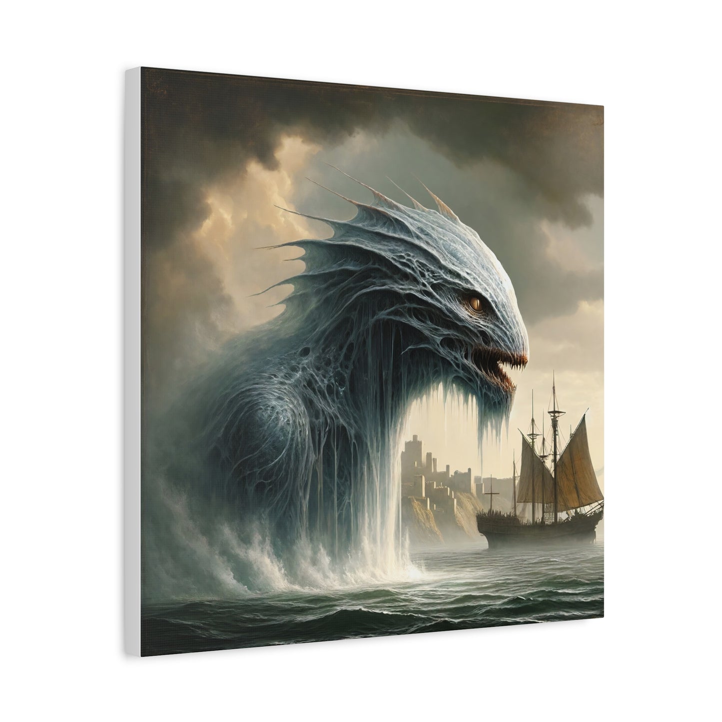 Tela | Opaca | Mitologia Nordica | Jörmungandr | Serpente Marino