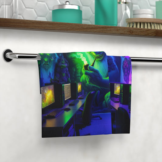 Toalha | Toalha de Rosto | Folclore Nórdico | Boggart | Mural UV