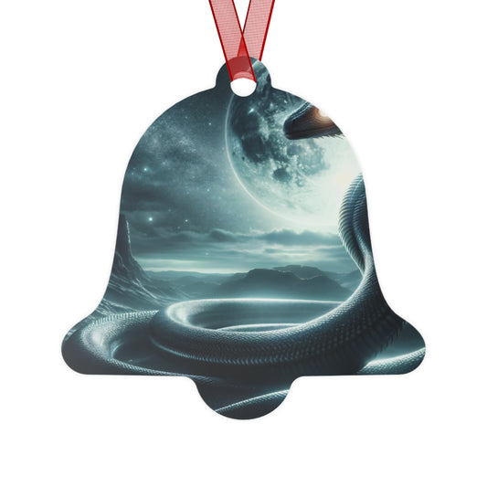 Ornament | Metaal | Noorse Mythologie | Jörmungandr | Zeeslang