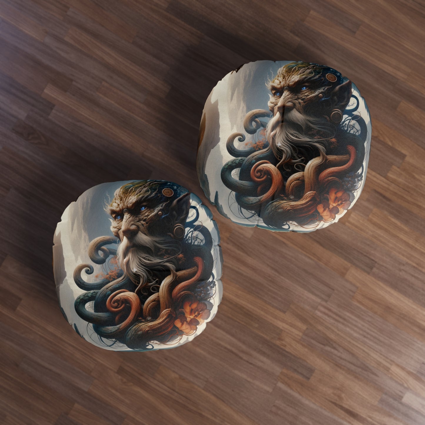 Cuscino | Cuscino da pavimento | Trapuntato | Rotondo | Mitologia marina | Divinità del mare