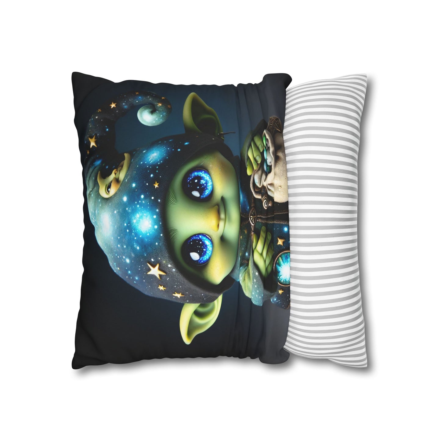 Örngott | Fyrkantigt | Polyester canvas | Fantasy | Celestial Magi | Brownie