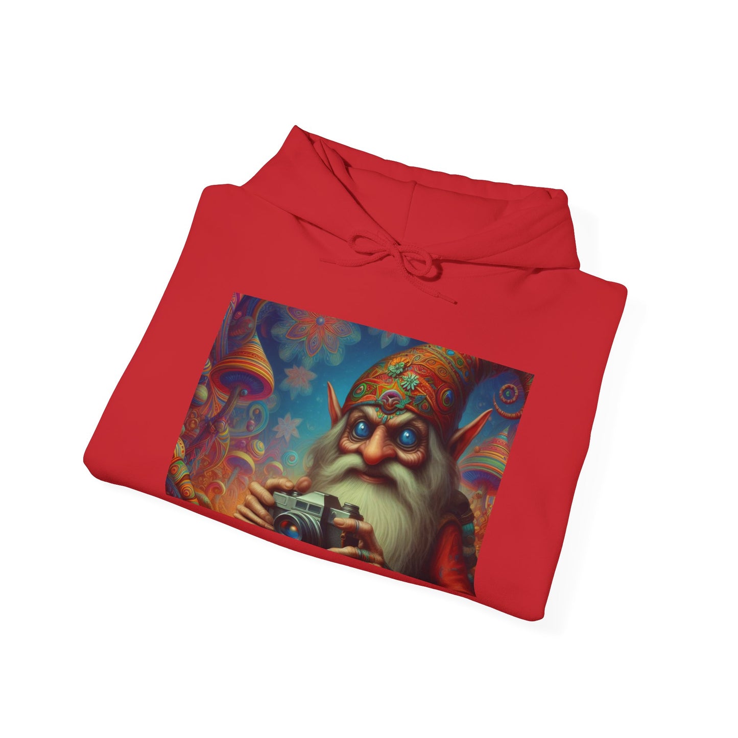 Bluza z kapturem | Unisex | Bluza dresowa z kapturem | Gruba mieszanka | Fantasy | Słowiański Duch | Domovoi