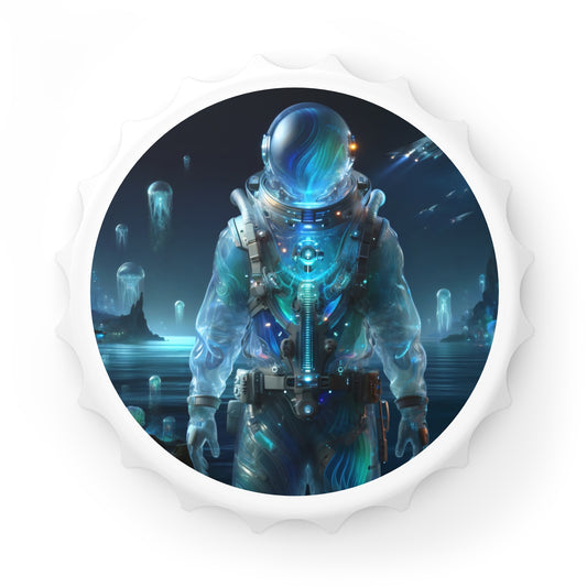 Flaschenöffner | Weltraum-Biolumineszenz | Astronaut