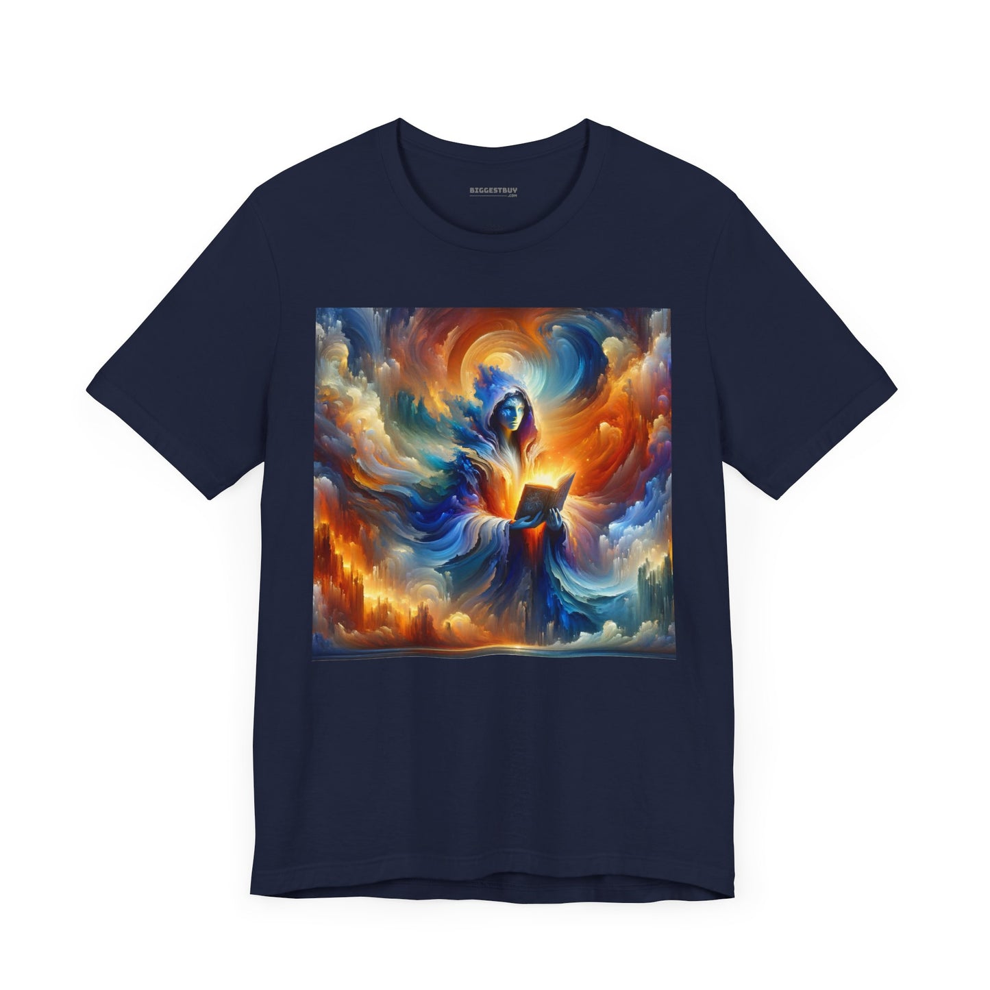 Tシャツ | ユニセックス | ジャージーTシャツ | 半袖 | 魔術幻想 | 宇宙エネルギー | 魔道士