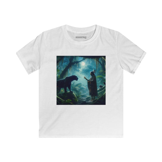 T-Shirt | Koszulka dziecięca | Miękki styl | Mistyczny szamanizm | Spotkanie dzikości