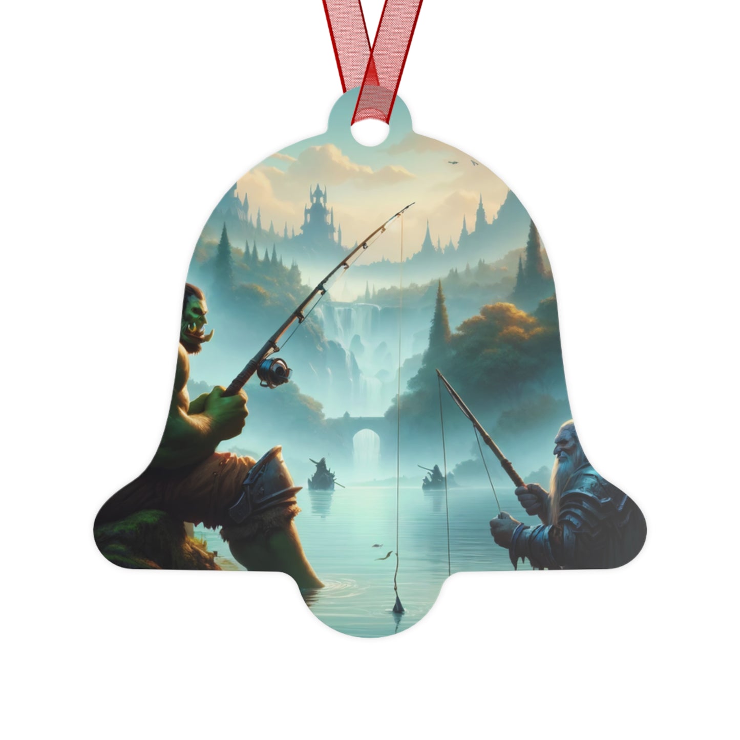Ornament | Metal | Fantasy międzyrasowe | Orc i krasnolud