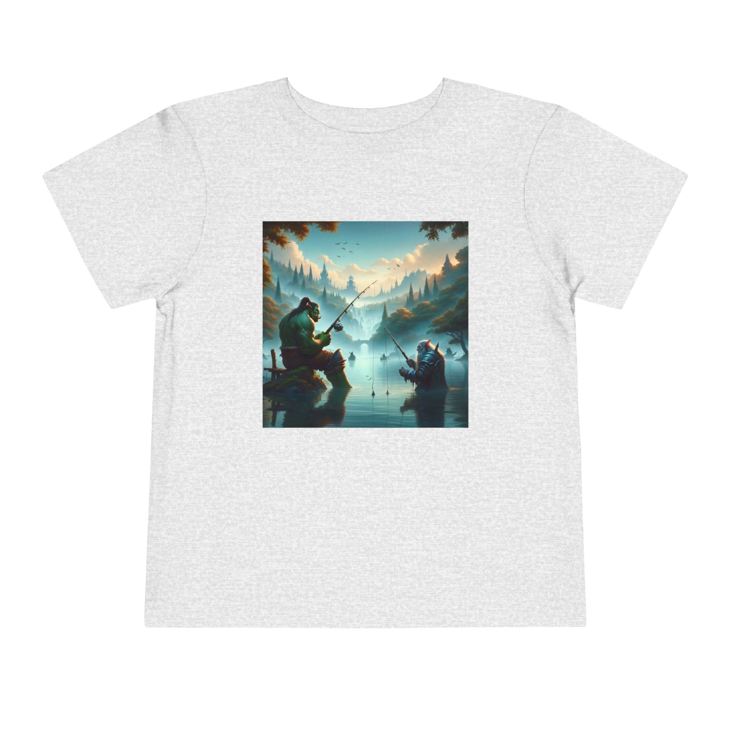 T-shirt | Peuter T-shirt | Korte mouw | Heldensage | Interraciale Vriendschap