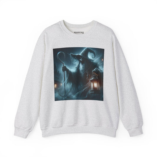 Sweatshirt | Unisex | Ronde hals | Zware kwaliteit | Ondode Tovenaar | Necromantie | Geest