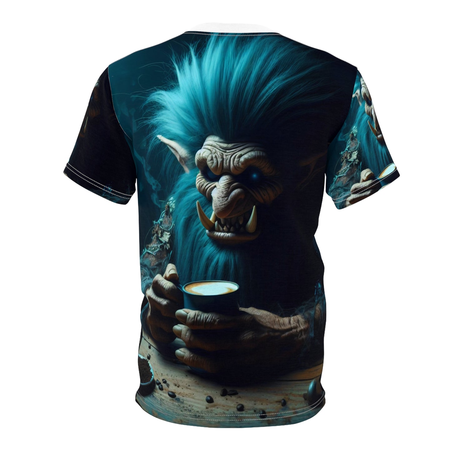 Tシャツ | 全面プリント | ユニセックスTシャツ | 北欧ダークファンタジー | 氷の巨人 | トロール