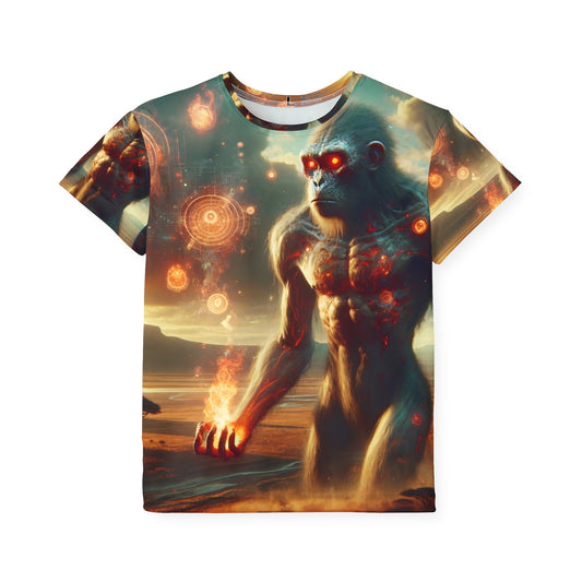Sportshirt | Kinderen | Oeroud Titan | Vuurmythologie | Kolossus