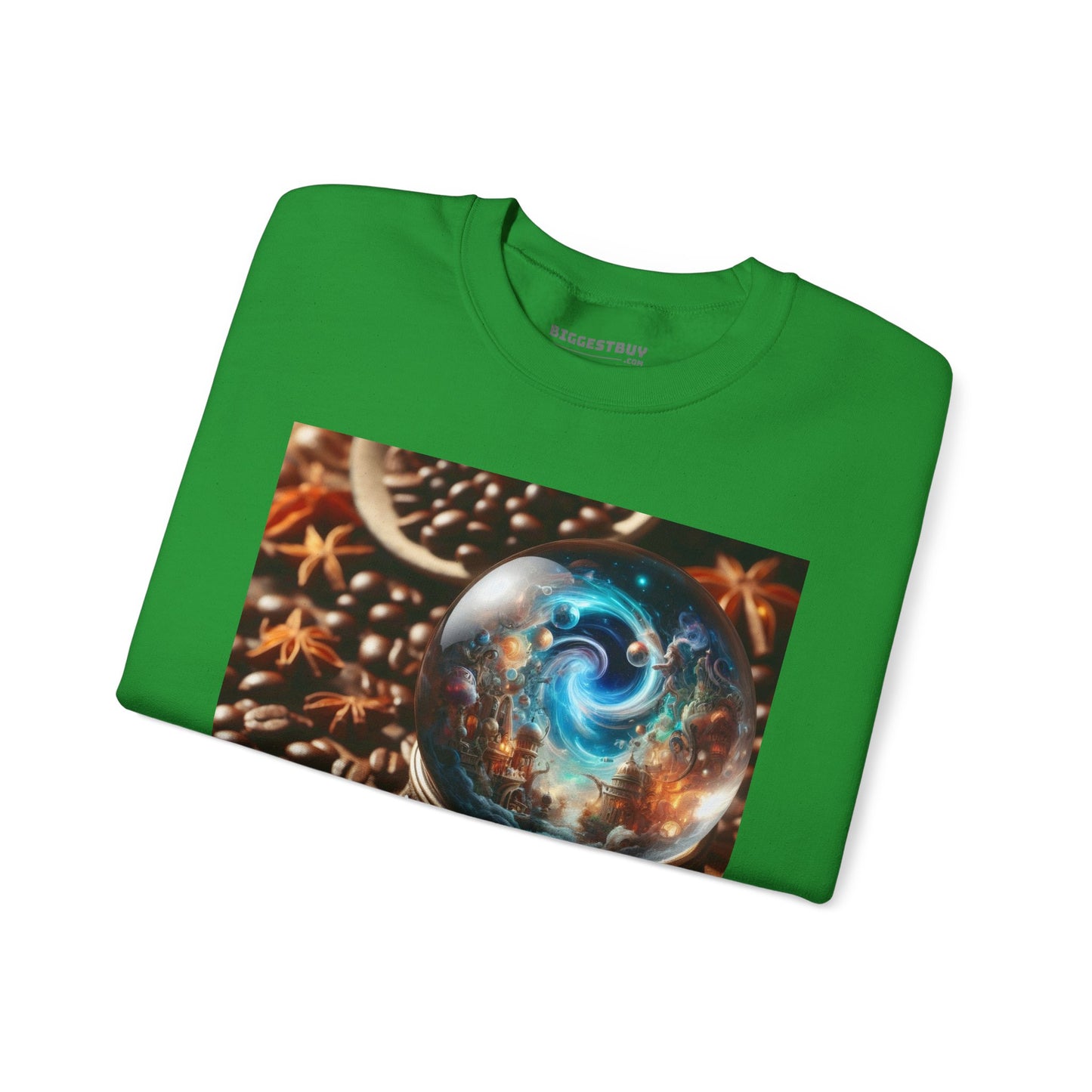 Felpa | Unisex | Girocollo | Misto pesante | Cosmologia Nordica | Globo Magico