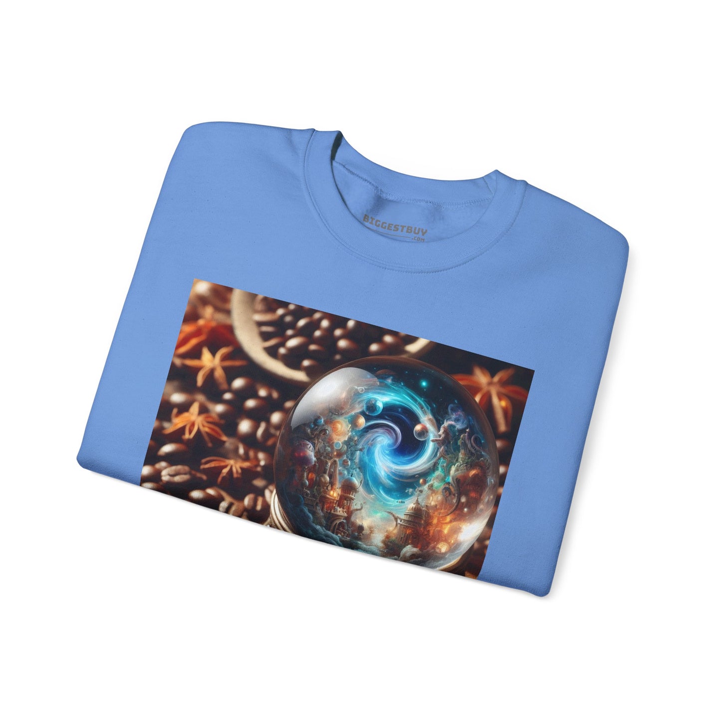 Felpa | Unisex | Girocollo | Misto pesante | Cosmologia Nordica | Globo Magico