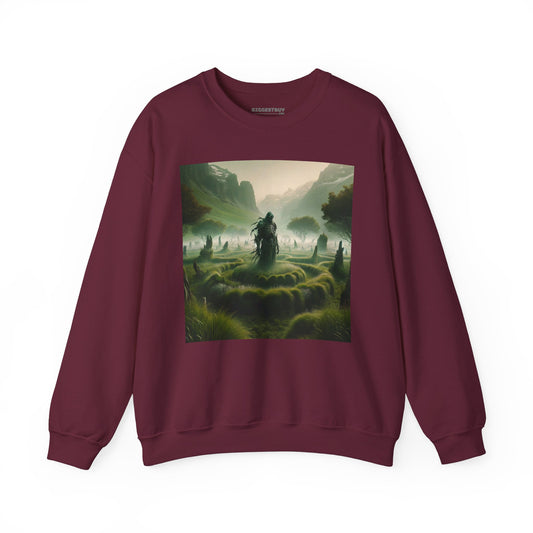 Sweatshirt | Unisex | Ronde hals | Zware kwaliteit | Noordse mythologie | Mortem wachter