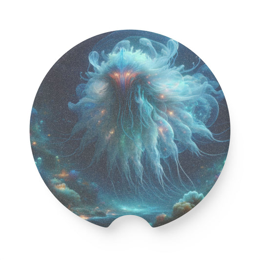 Onderzetter | Auto-onderzetter | Zeepsteen | Kosmische Horror | Abyssale Medusa