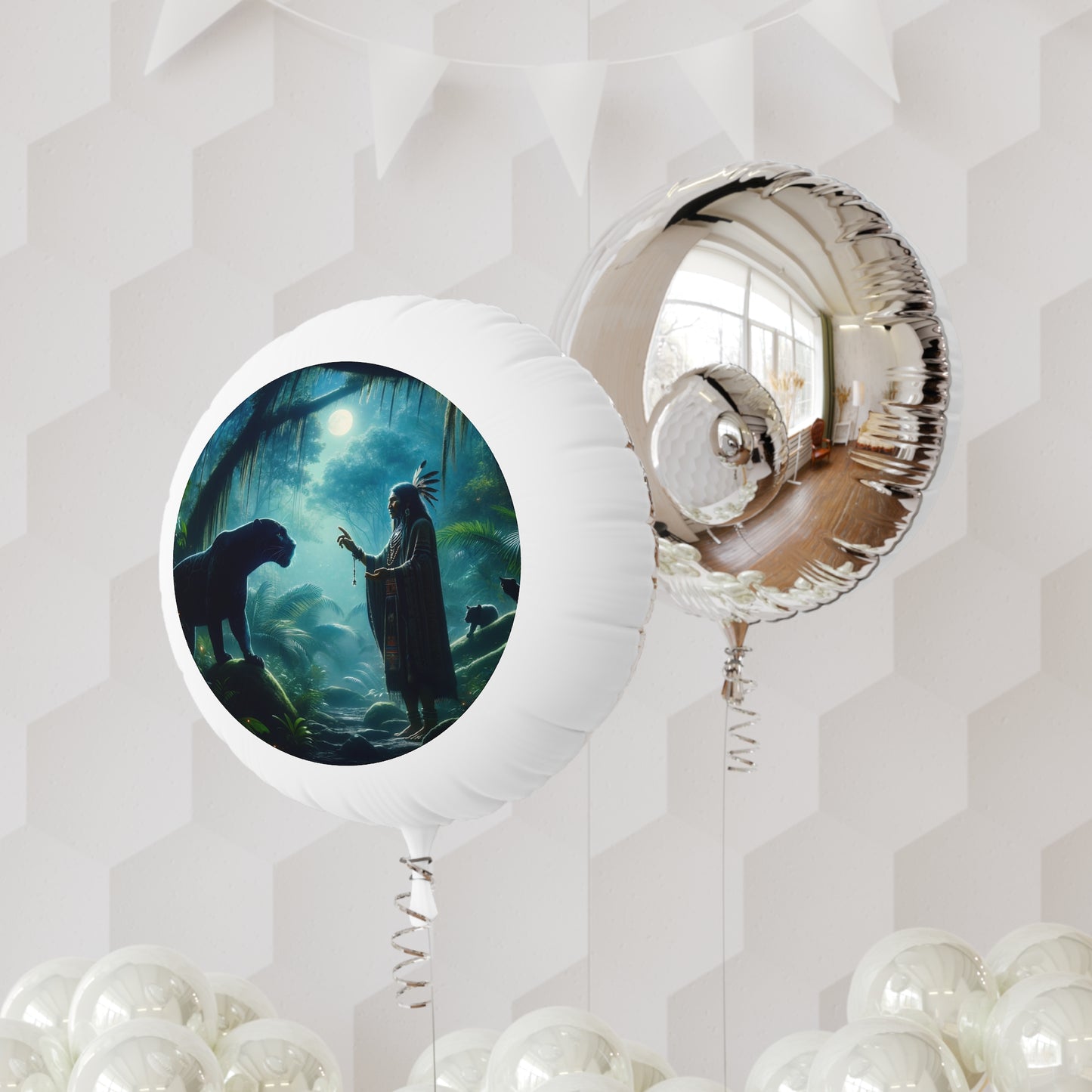 Ballon | Helium | Mylar | Mystieke Fantasykunst | Panthersjamaan