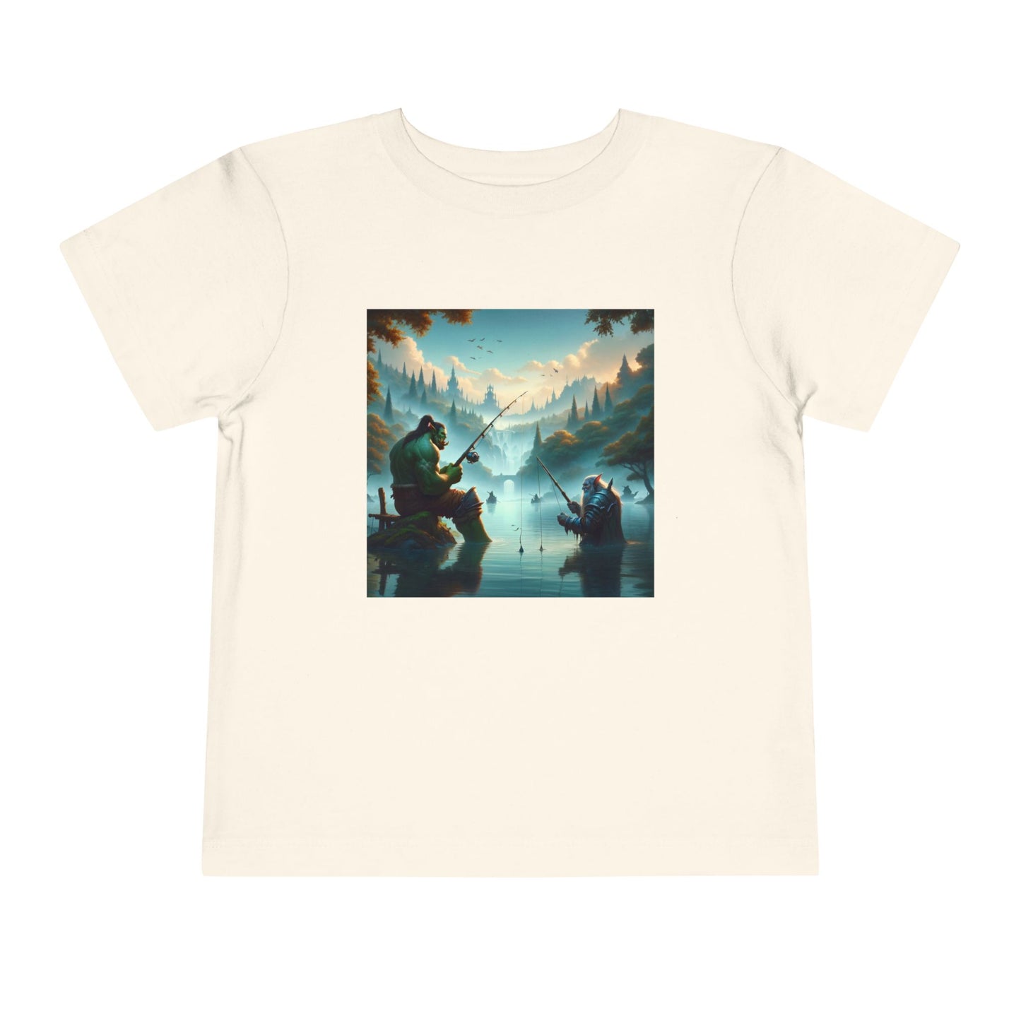 T-shirt | Peuter T-shirt | Korte mouw | Heldensage | Interraciale Vriendschap