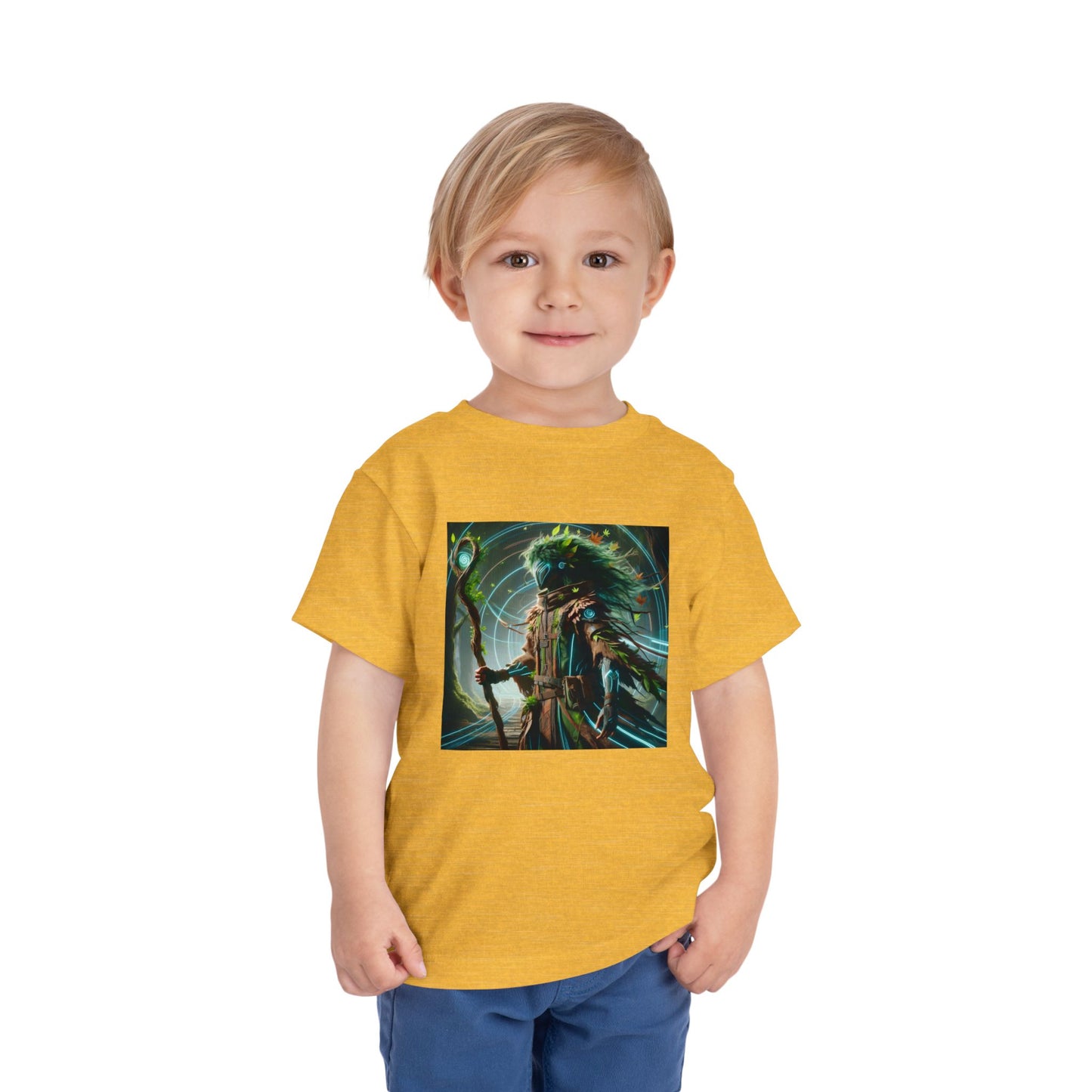 T-Shirt | Toddler Tee | Short Sleeve | Eco Fantasy | Forest Spirit Shaman