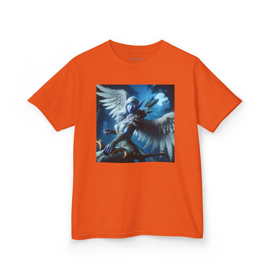T-Shirt | Kids Tee | Heavy Cotton | Celestial Fantasy | Angel Archer