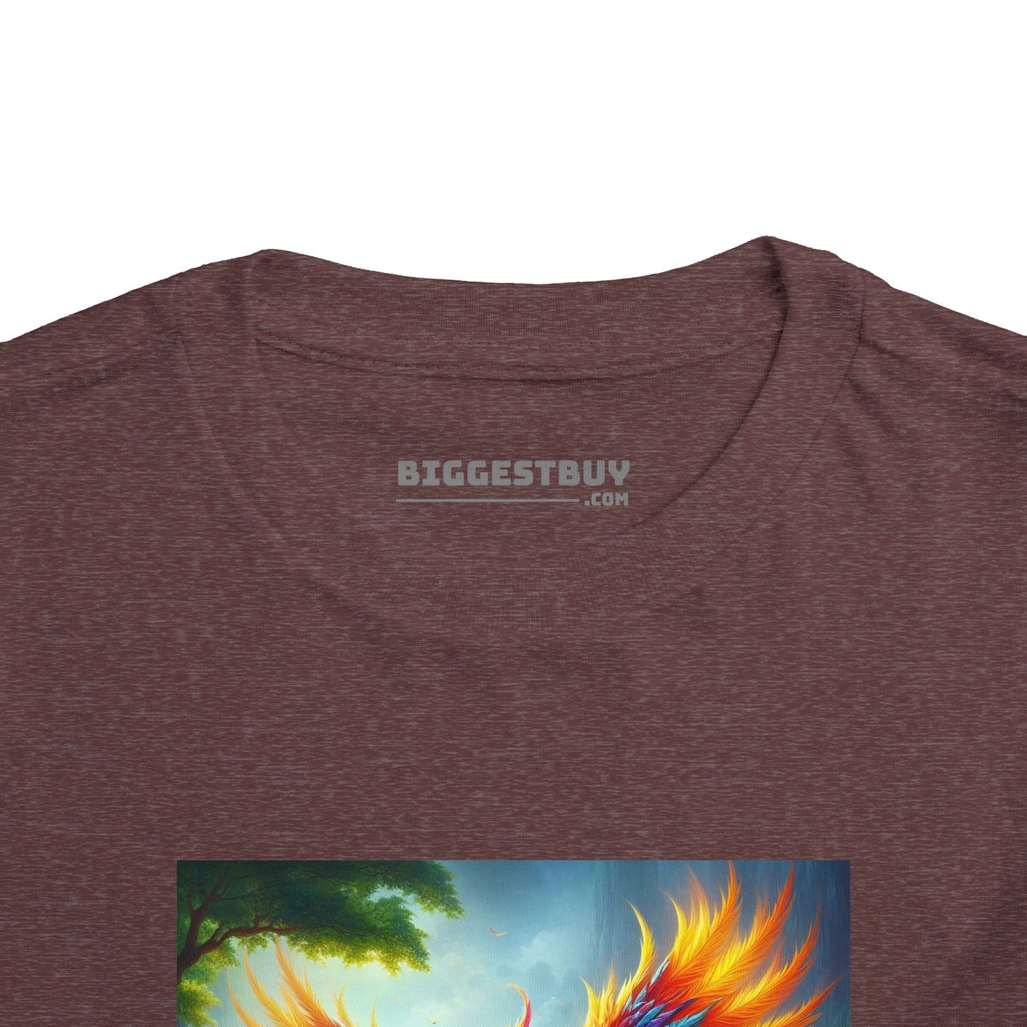 ٹی شرٹ | چھوٹا بچہ ٹی | مختصر بازو | افسانوی تصور | عنقا اساطیر | آتشی پرندہ