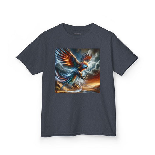 T-Shirt | Kaos Anak | Katun Tebal | Legenda Phoenix | Api Keabadian