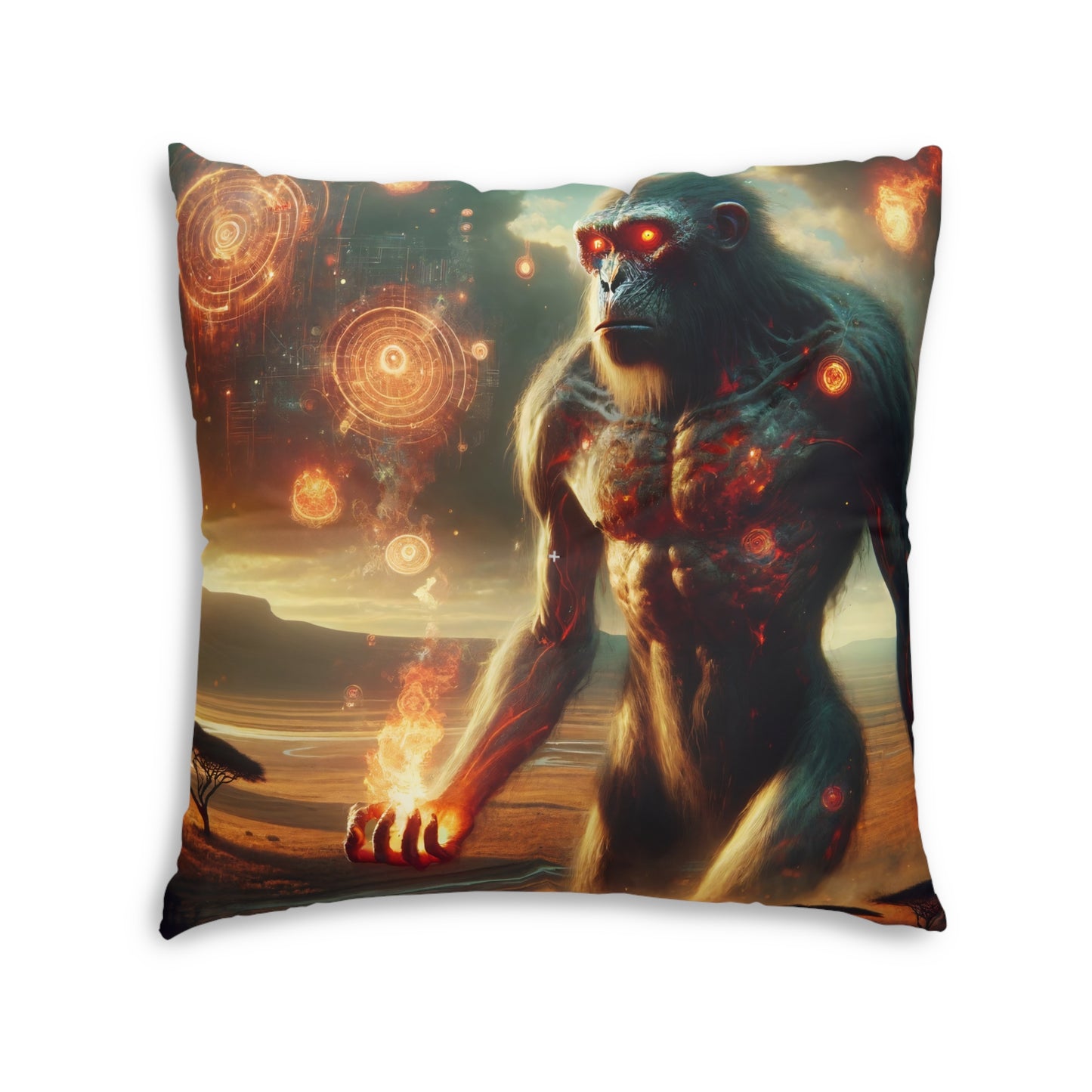 Bantal | Bantal Lantai | Berumbai | Persegi | Mitos Titan Api | Dewa Primordial