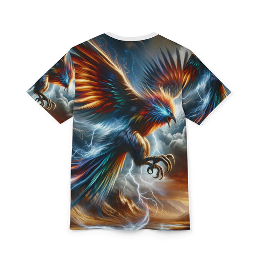 T-Shirt | Cetak Seluruhnya | Kaos Unisex | Legenda Phoenix | Api Keabadian