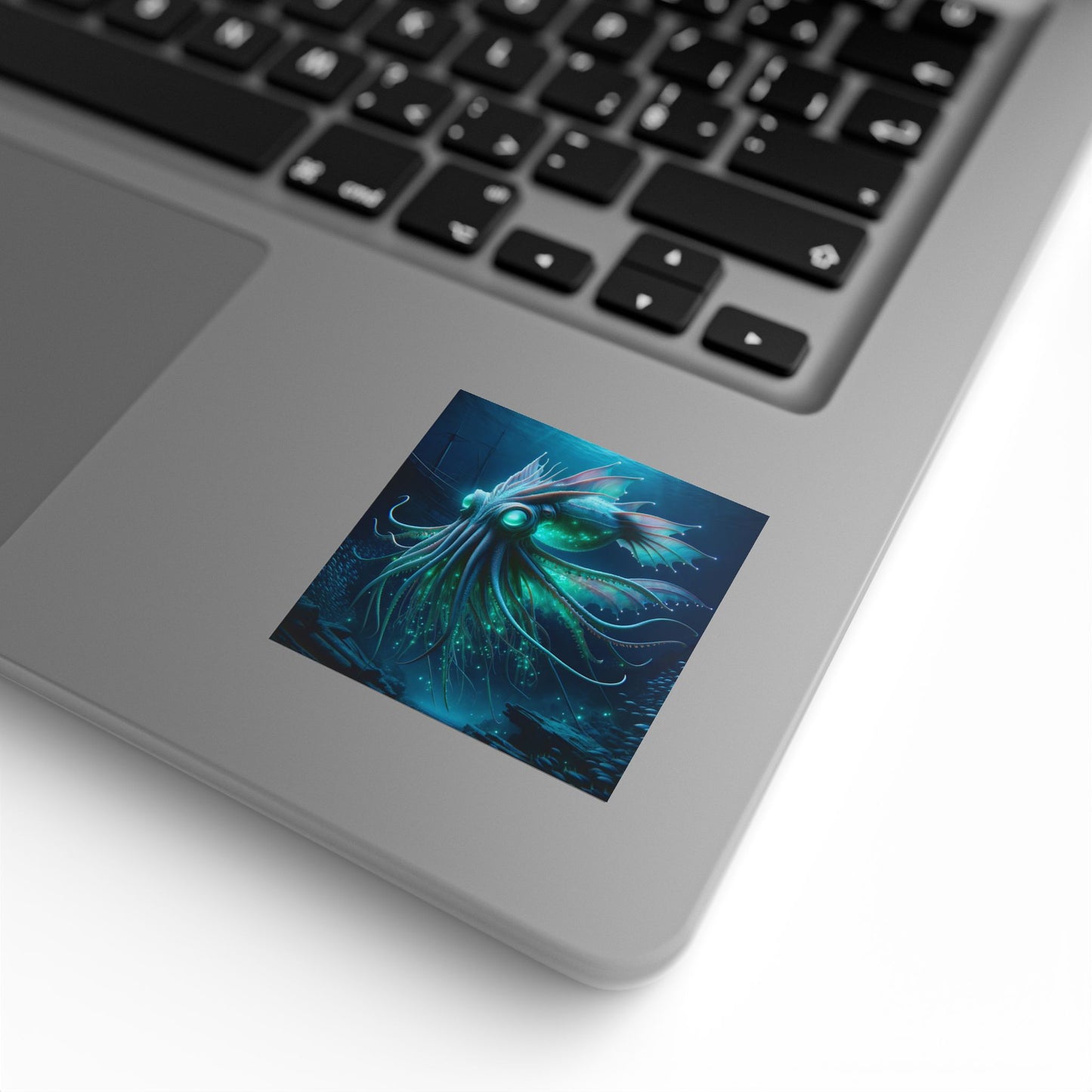 لفة ملصقات | مربعة | رعب كوني | كائن لافكرافت | ليفياثان