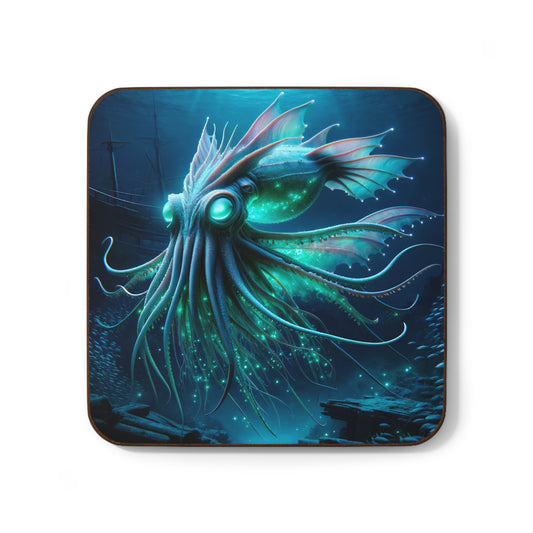 Tatakan Gelas | Fiberboard Padat | Horror Kosmik | Leviathan Laut Dalam