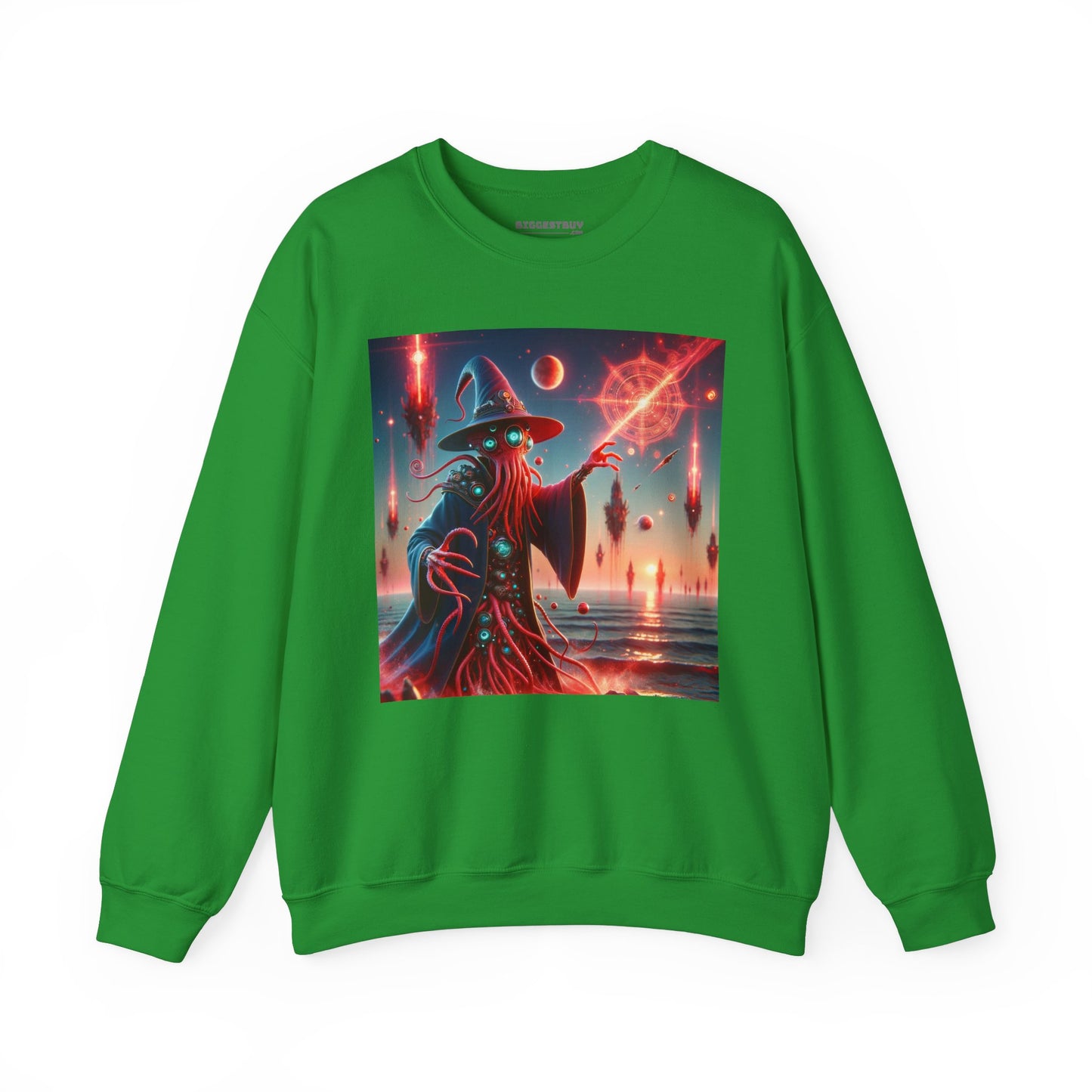 Genser | Unisex | Rund hals | Kraftig blanding | Kosmisk Skrekk | Illithid Trollmann