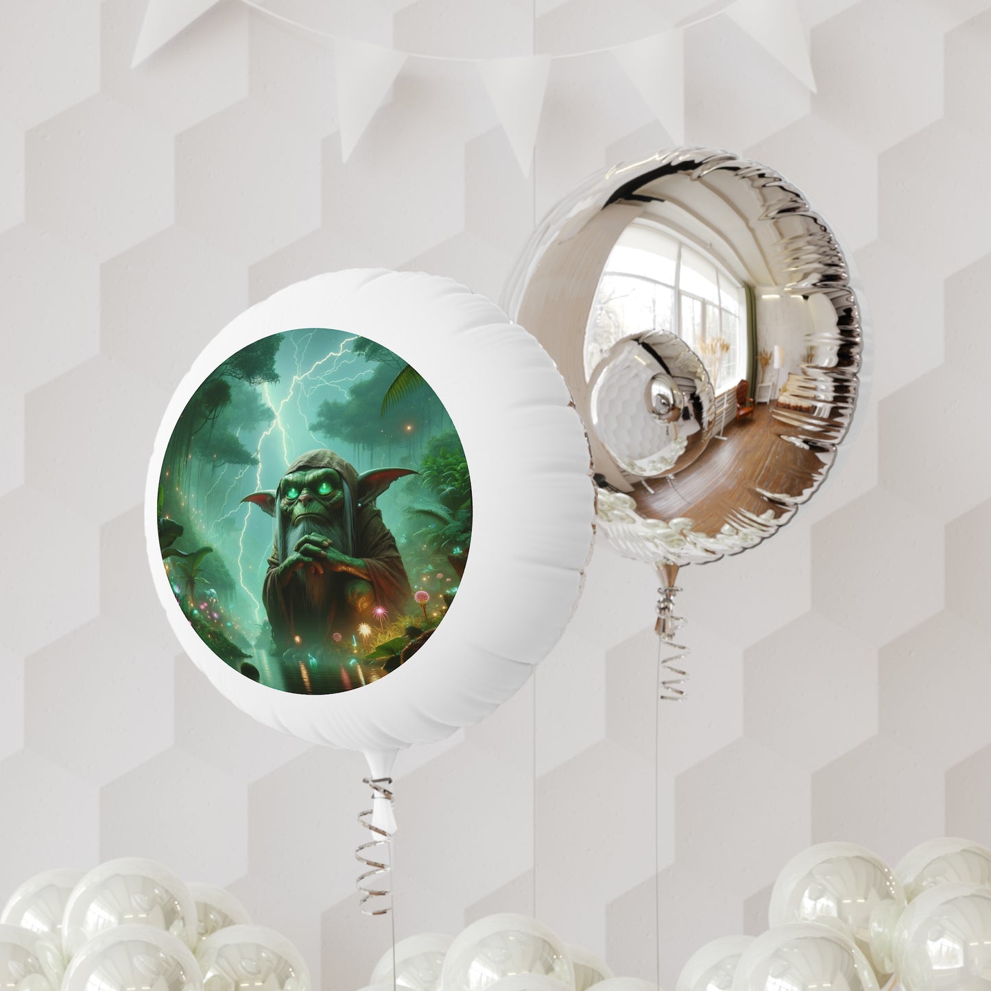 Воздушный шар | Гелий | Майлар | Лесное фэнтези | Шаман гоблинов