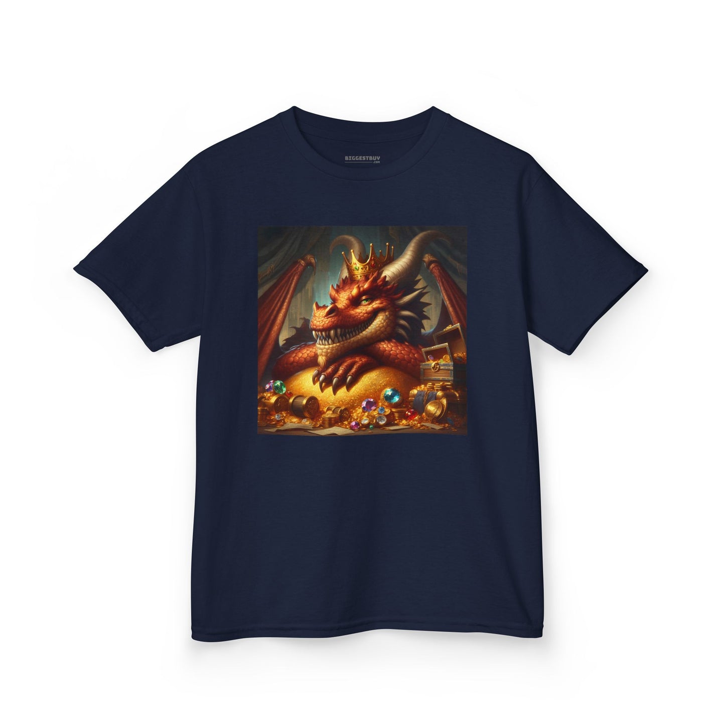 T-Shirt | Koszulka dziecięca | Ciężka bawełna | Nordycka Mitologia | Fafnir | Smok